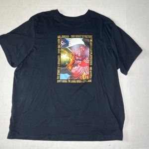 Air Jordan 1991 Road To Victory Short Sleeve Shirt Size Xxl.